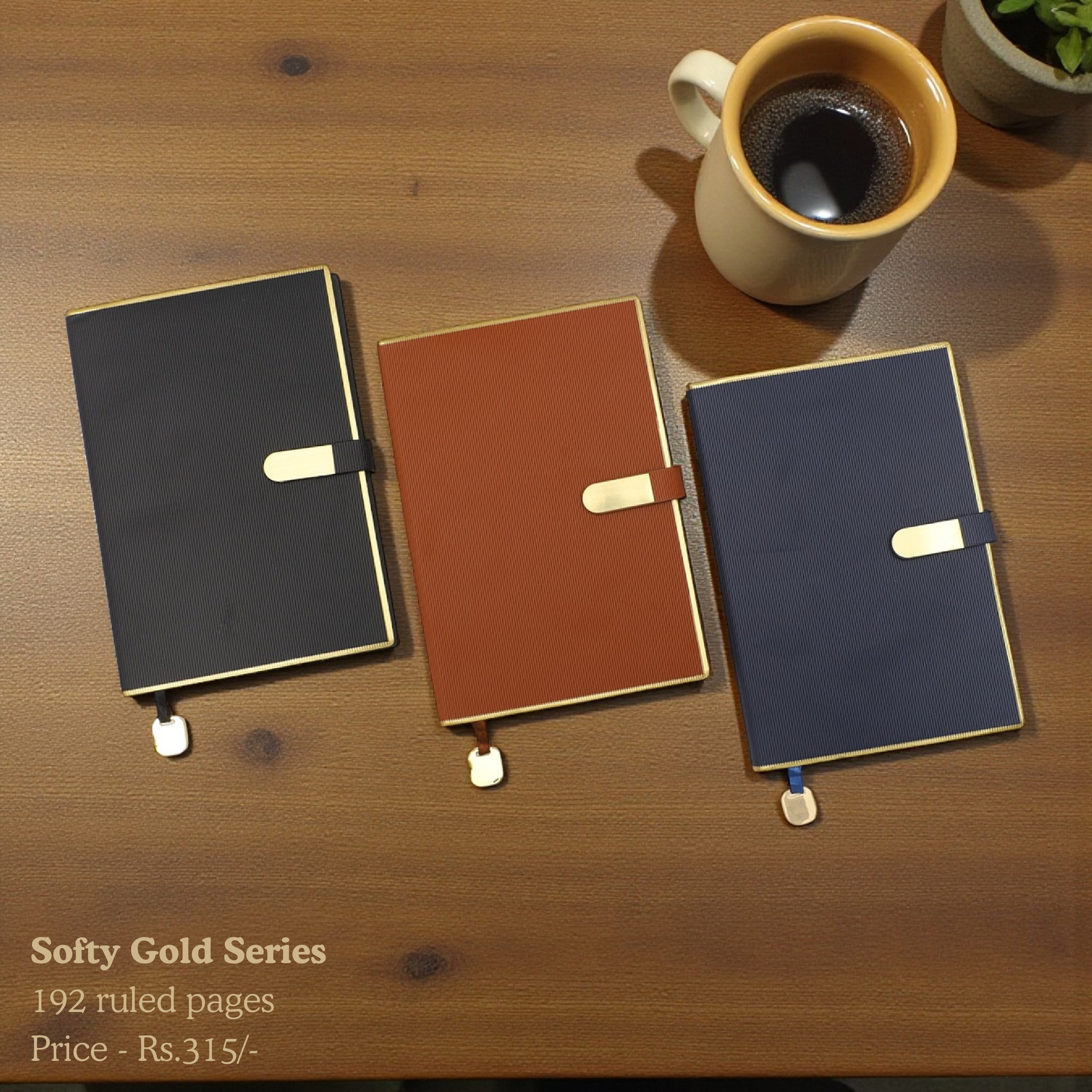 Softy Gold Series Notebook